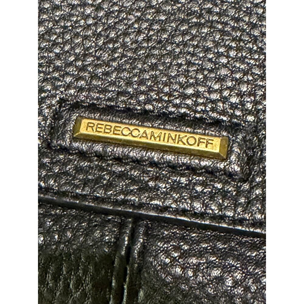 Rebecca Minkoff Darren Black Leather Boho Shoulder Bag - Picture 11 of 16